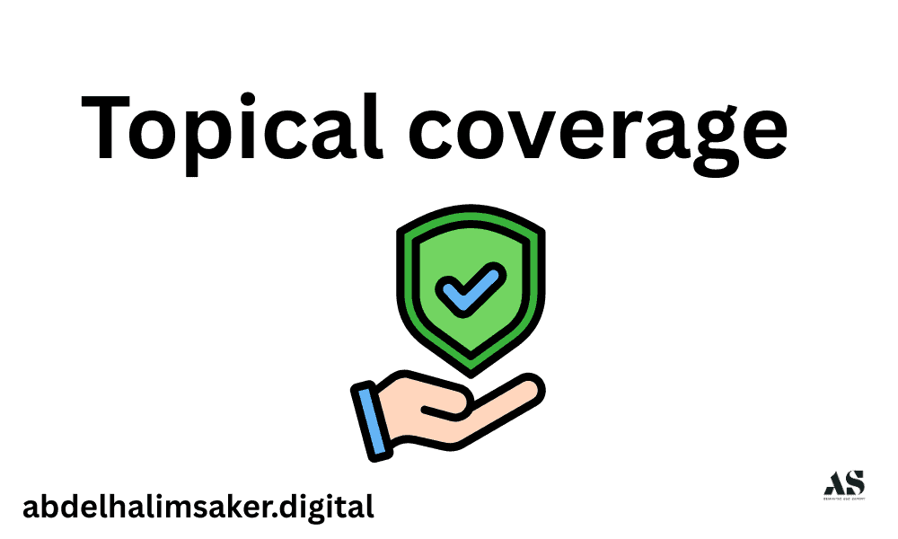 showing related topics and attributes forming complete topical coverage for an entity.